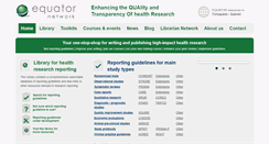 Desktop Screenshot of equator-network.org
